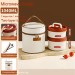 Flag Village Employee Customer Lunch Box, Bento Tableware, Gift Box Set