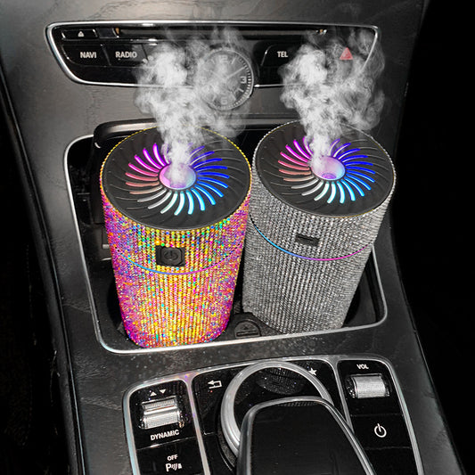 Flag Village Auto Tools Car Mounted Air Purification Humidifier