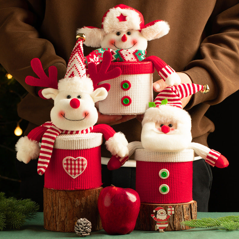 Flag Village Christmas Eve Gift Box Christmas Gift Candy Box