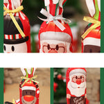Flag Village New Christmas Decorations Wine Gift Box Table Supplies