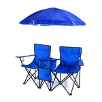 Flag Village Outdoor Double Portable Camping Folding Chair