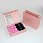 Flag Village Pearl Paper Window Jewelry Lipstick Gift Box Set