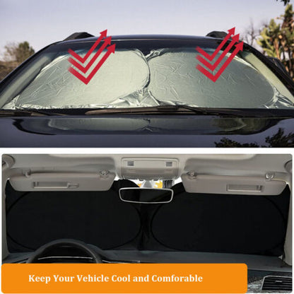 Flag Village Auto Tools Car Window Sunshade Sun Shade Visor Windshield Cover Auto Car SunShade Anti Snow Ice Windshield Sunshade Car Windshield Sunshade