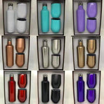 Flag Village 304 Stainless Steel 500ml Red Wine Bottle Gift Box Set Cup