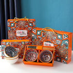 Flag Village Bohemian Tableware Set Ceramic Tableware Gift Box