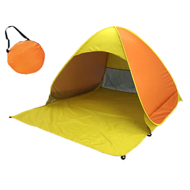 Flag Village Automatic Quick Tent No Camping Beach Sun Shading Tent Outdoor Camping Tent Factory Direct Sales