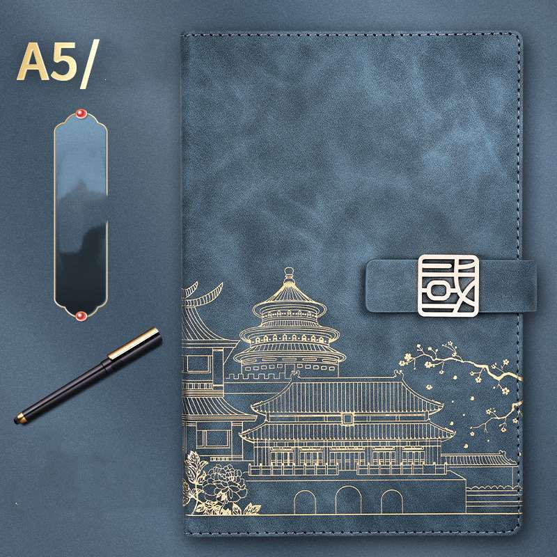 Flag Village Chinese Style Palace Museum A5 Notebook Gift Box Set