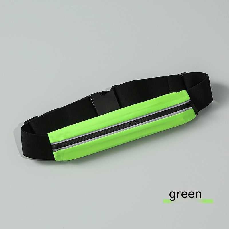 Flag Village Men's And Women's Outdoor Sports Waist Bag Gym Bag Waterproof Storage Bag Sports Bag Invisible Ultra-thin Mini Small Waist Bag