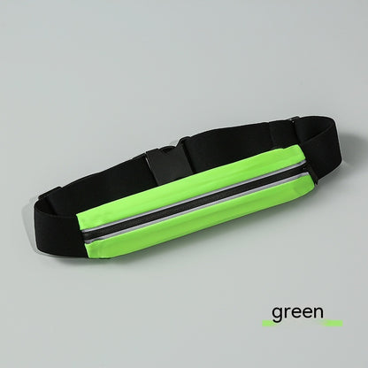 Flag Village Men's And Women's Outdoor Sports Waist Bag Gym Bag Waterproof Storage Bag Sports Bag Invisible Ultra-thin Mini Small Waist Bag