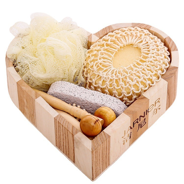 Flag Village A Variety Of Toiletries Heart-shaped Gift Box Combination Set