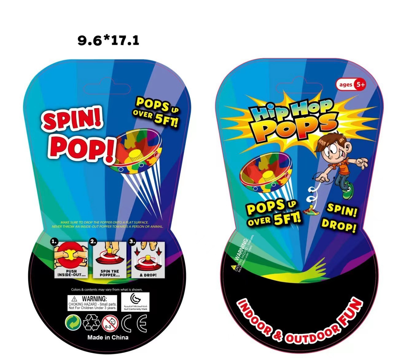 Flag Village Children Toys Camouflage Bounce Rubber Popping Bowls Novelty Elastic Hip Hop Jumps Fidget Toys Outdoor Funny Sports Gifts For Kids