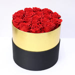 Flag Village Immortal Flower Hug Bucket 18 Roses Box Mother's Day Tanabata Valentine's Day Gift