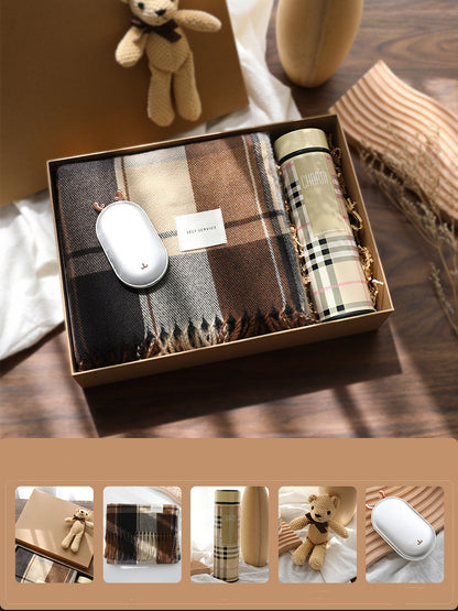 Flag Village Men's Practical Scarf Gift Box Set