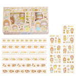 Flag Village Hand Account Sticker Tape Gift Box Set