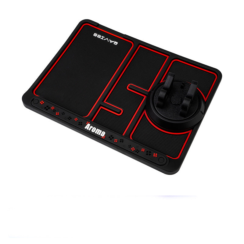 Flag Village Auto Tools Non-Slip Car Phone Pad For 4-in-1 Car Parking Number Card Anti-Slip Mat Auto Phone Holder Sticky Anti Slide Dash Phone Mount