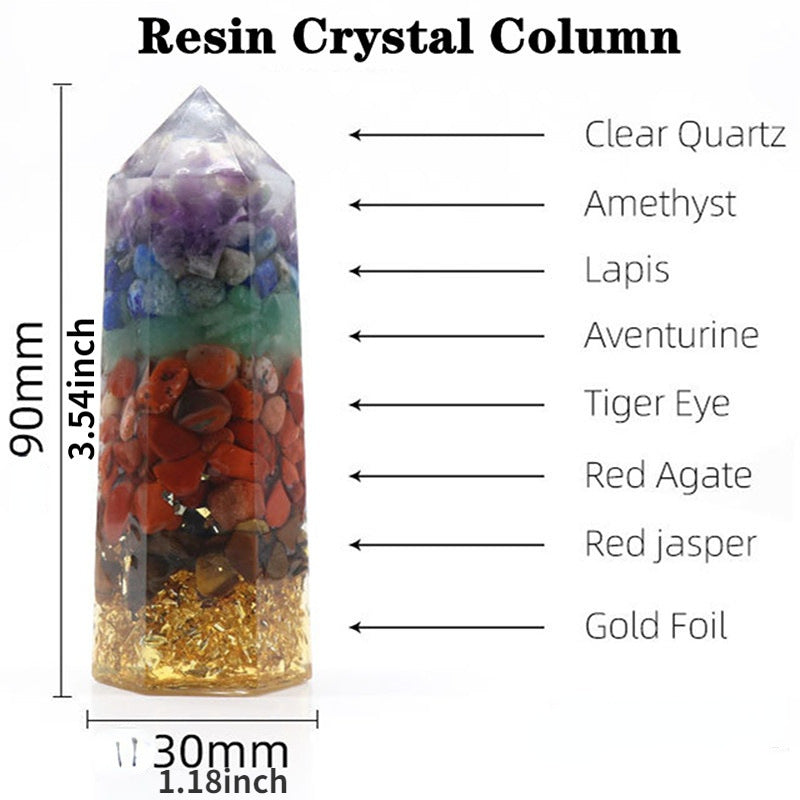 Flag Village Colorful Series Crystal Stone Gift Box