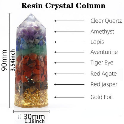 Flag Village Colorful Series Crystal Stone Gift Box