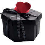 Flag Village New Hexagonal Surprise Explosion Box Gift Packaging