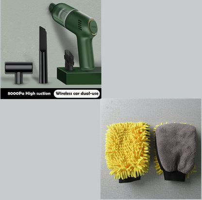 Flag Village Auto Tools Mini Fashion Car High-Power Car Vacuum Cleaner
