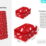 Flag Village Christmas Ten Piece Gift Box Set