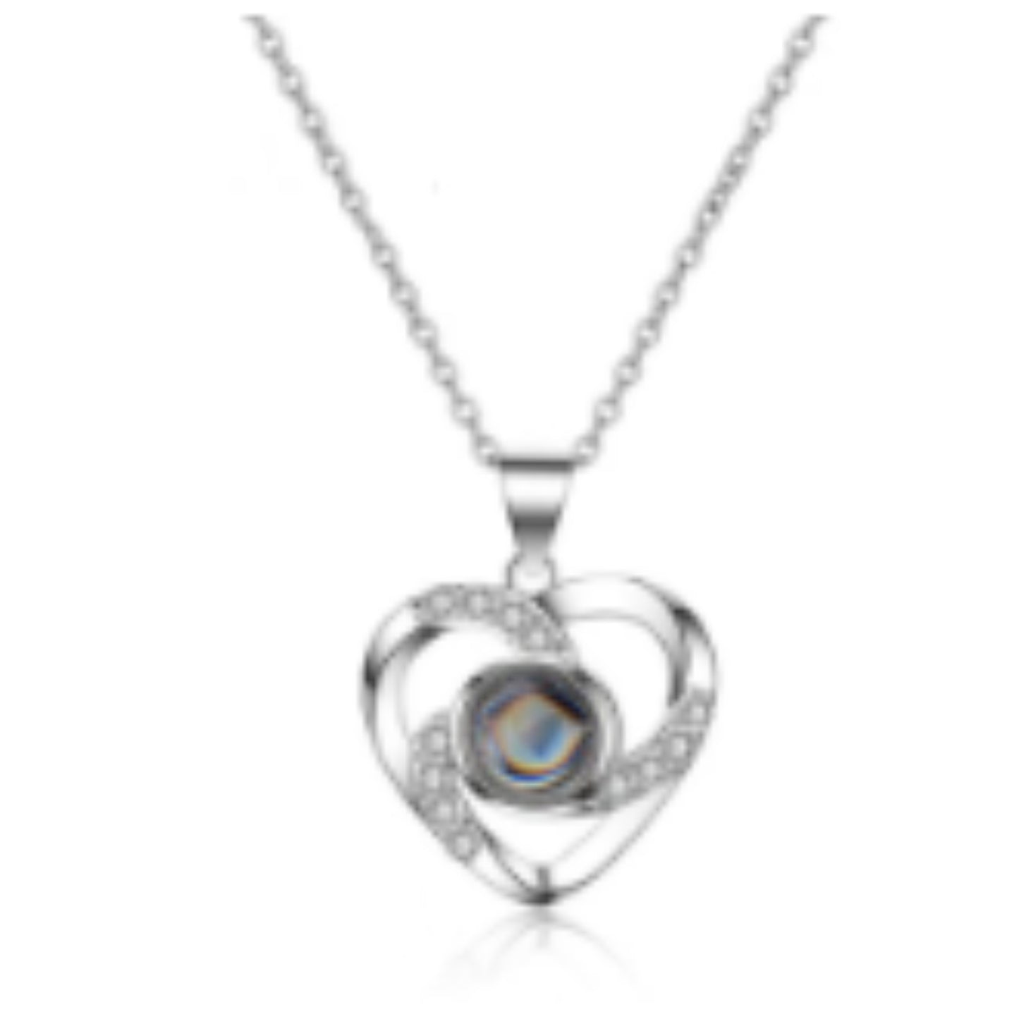 Flag Village Preserved Flower Rose Flower Necklace Jewelry Box Gift