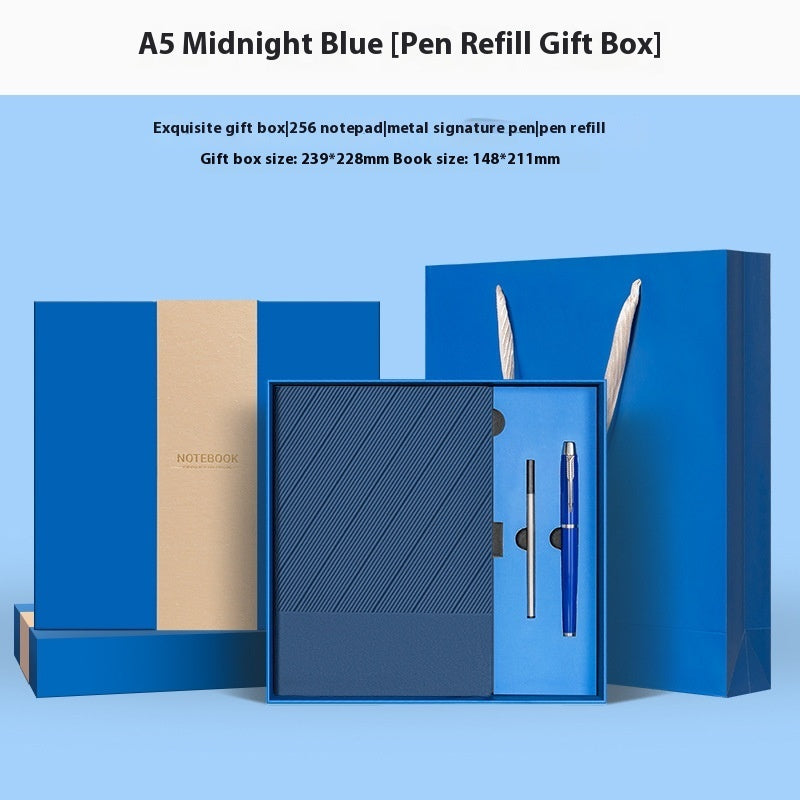 Flag Village Notebook Gift Box Vacuum Cup Set Business Gift Company Activity High-end Practical Gift