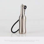 Flag Village Creative Metal Keychain Lighter Wild Fire Ten Thousand Times Use Kerosene Lighters Gifts For Men