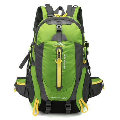 Flag Village New Outdoor Sports Backpack 40L Hiking Backpack Hiking Cross-country Package Hiking Backpack