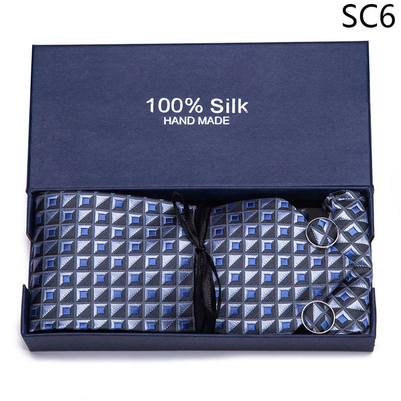 Flag Village Men's Tie Gift Box Set Group Business Formal