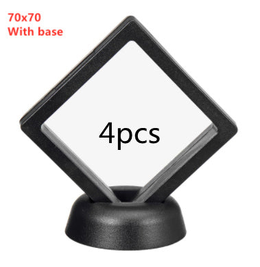 Flag Village Buddha Beads Jewelry Gift Badge Crafts Display Plastic Packaging Box