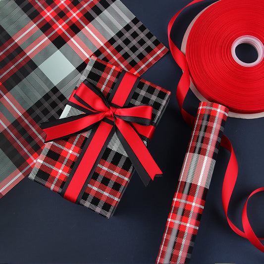 Flag Village Christmas Gift Wrapping Paper Valentine's Day Birthday Gift Gift Box Wrapping Paper