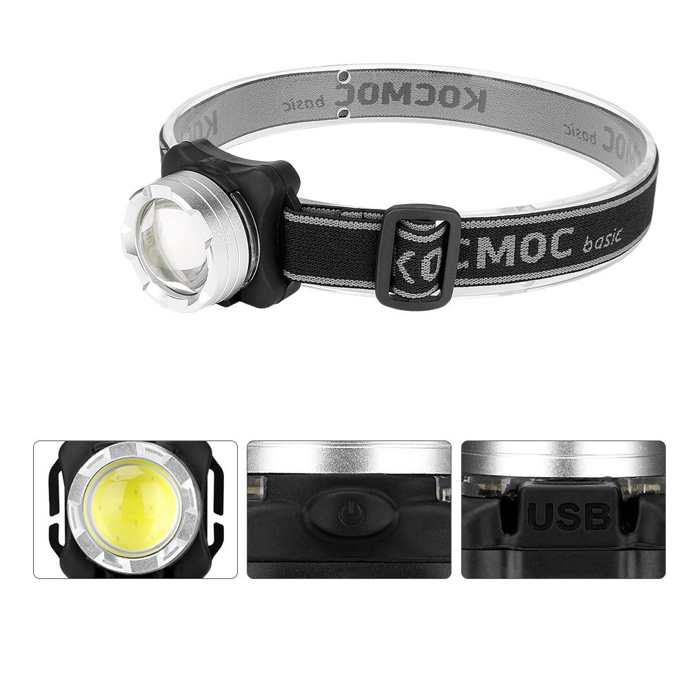 Flag Village Outdoor Night Riding Mountaineering Strong Light Lighting Work Head Lamp