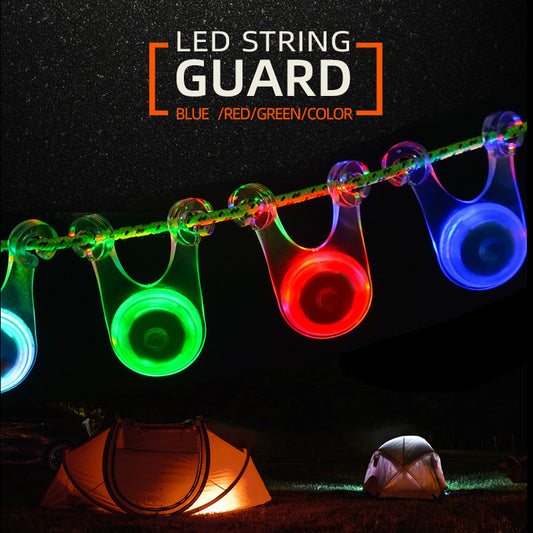 Flag Village Outdoor Camping Decorative Led Tent Rope Hanging Lights