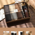 Flag Village Men's Practical Scarf Gift Box Set