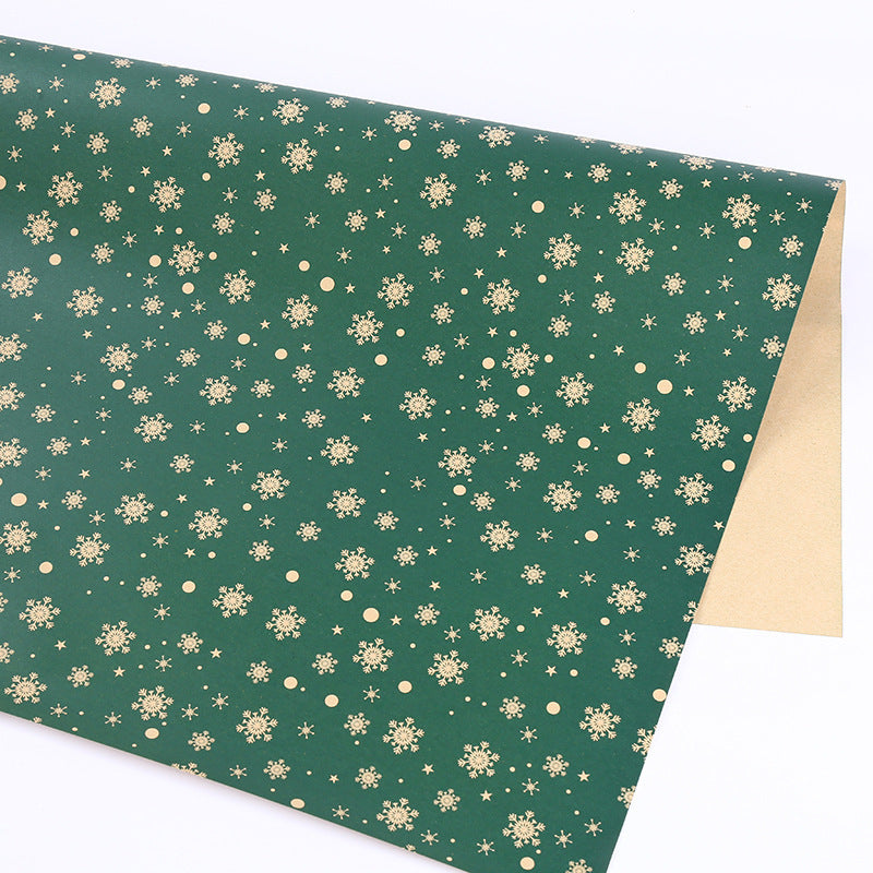 Flag Village Thickened Wrapping Paper For Christmas Gifts