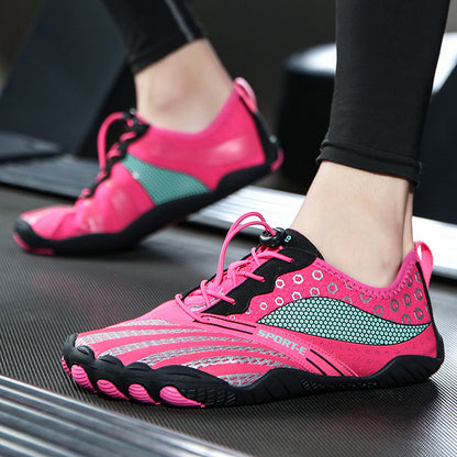 Flag Village New Cross-border Five-finger Shoes Diving Fishing Couple Outdoor Wading River Upstream Shoes