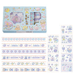 Flag Village Hand Account Sticker Tape Gift Box Set