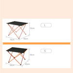 Flag Village Folding Tables And Chairs Aluminum Alloy Portable