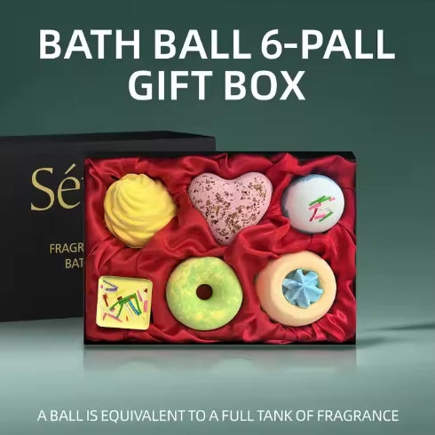 Gift & Souvenir GIFT BOX Fragrance Bubble Bath Salt Set Long-lasting Refreshing Charming Bath Salt Fragrances Moisturizes Aromatic Bath Salt