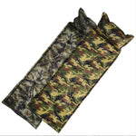 Flag Village Camo Automatic Inflatable Cushion With Pillow Outdoor Camping Camping Damp
