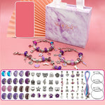 Flag Village Children's Diy Handmade Beaded Bracelet Creative Jewelry Set Gift Box