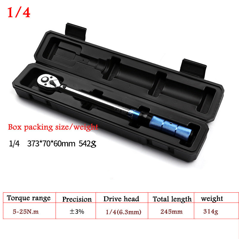 Flag Village Auto Tools Industrial Grade Adjustable Torque Wrench Auto Repair Mechanical Tools