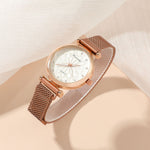 Flag Village Women's Five-piece Gift Box Quartz Wrist Watch
