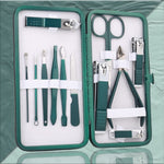 Flag Village Pedicure Knife Nail Clippers Set Box Manicure Implement Nail Clippers Set For Manicure