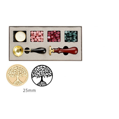 Flag Village Full Set Of Gift Box With Wax Grain Seal Head