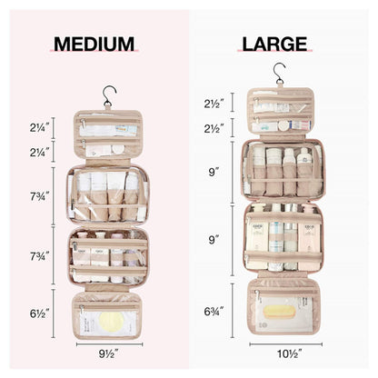 Flag Village Amazon Wash Bag Hanging Travel Makeup Storage Box Portable Clear Cosmetic Bag Travel Toiletry Set