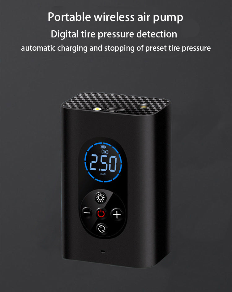 Flag Village Auto Tools Outdoor Car Accessories Smart Wireless Air Pump