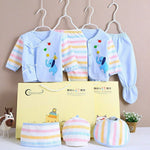 Flag Village Pure Cotton Baby Clothes Spring And Autumn Summer Children Gift Box Set
