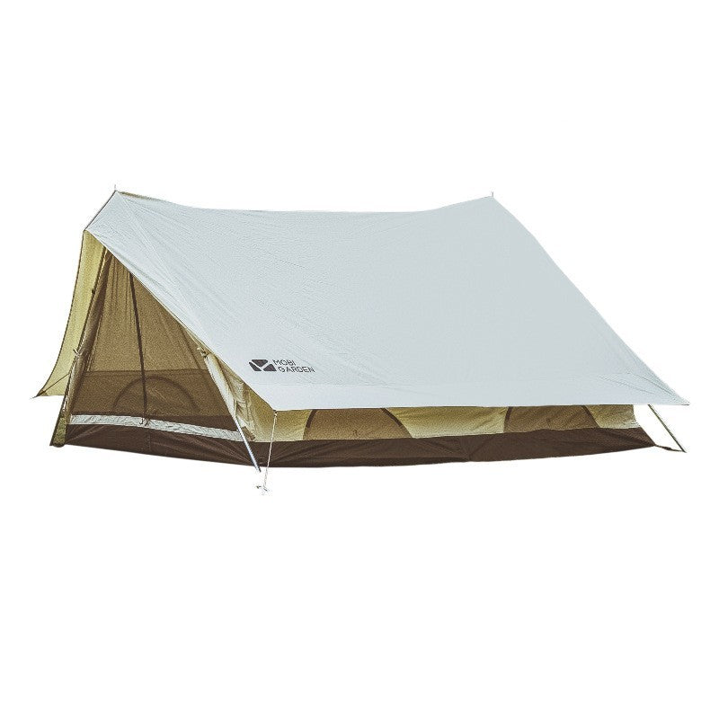 Flag Village Exquisite Camping Outdoor Family Light Luxury Large Space Camping Cotton Tent