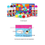 Flag Village Children's Graffiti Painting Stationery Coloring Early Education Gift Box